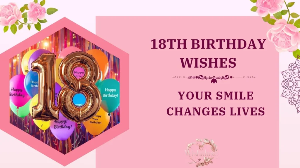 18th Birthday Wishes