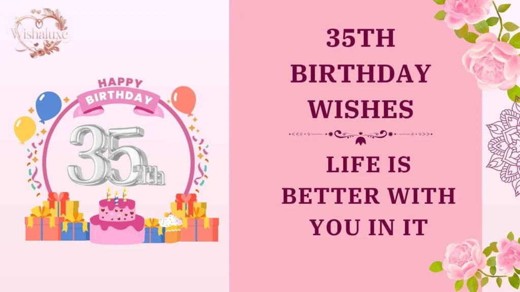 35th birthday wishes