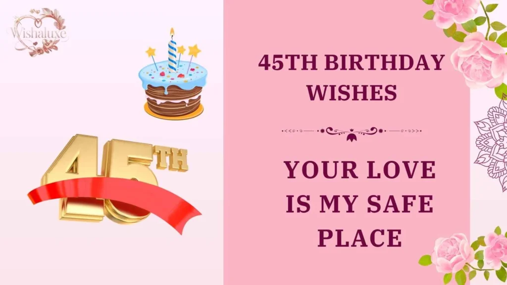 45th birthday wishes