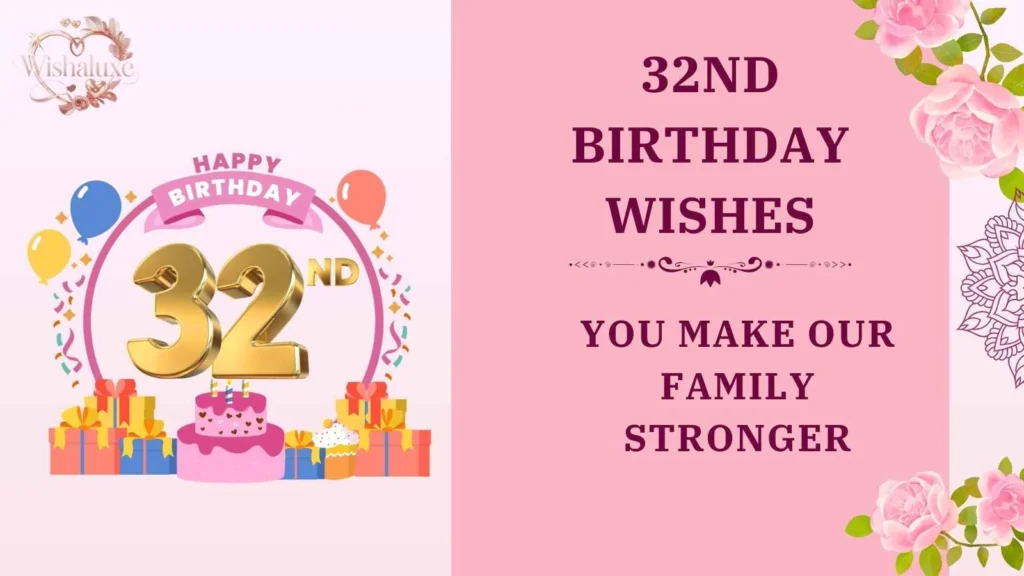 32nd birthday wishes