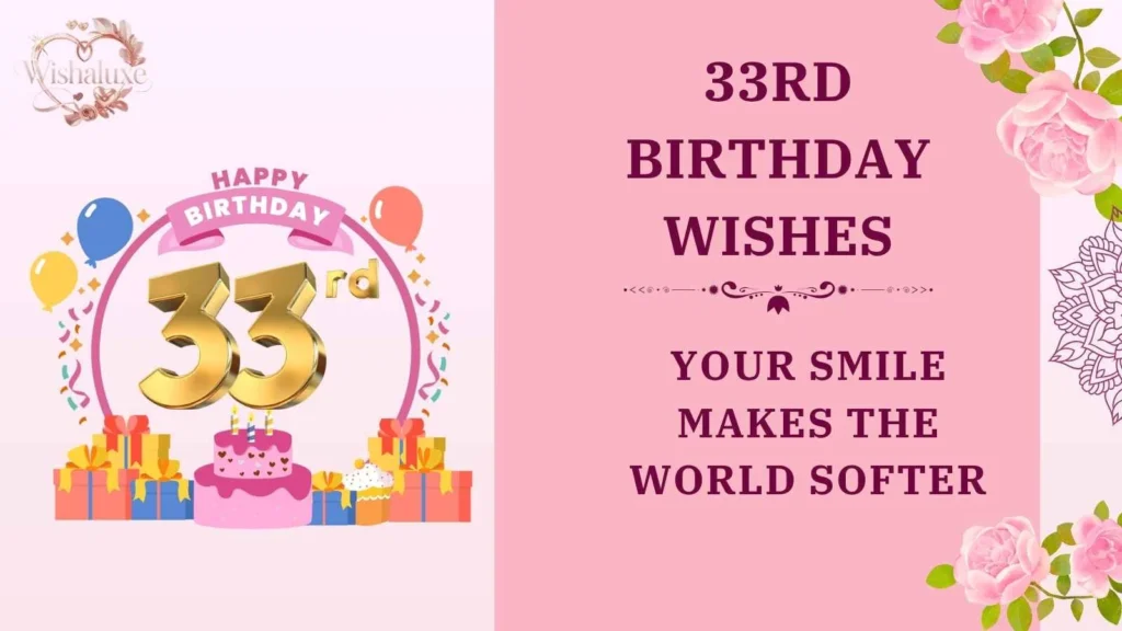 33rd birthday wishes