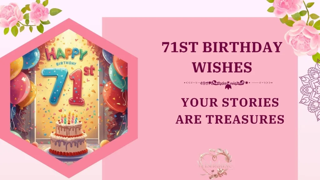 71st birthday wishes