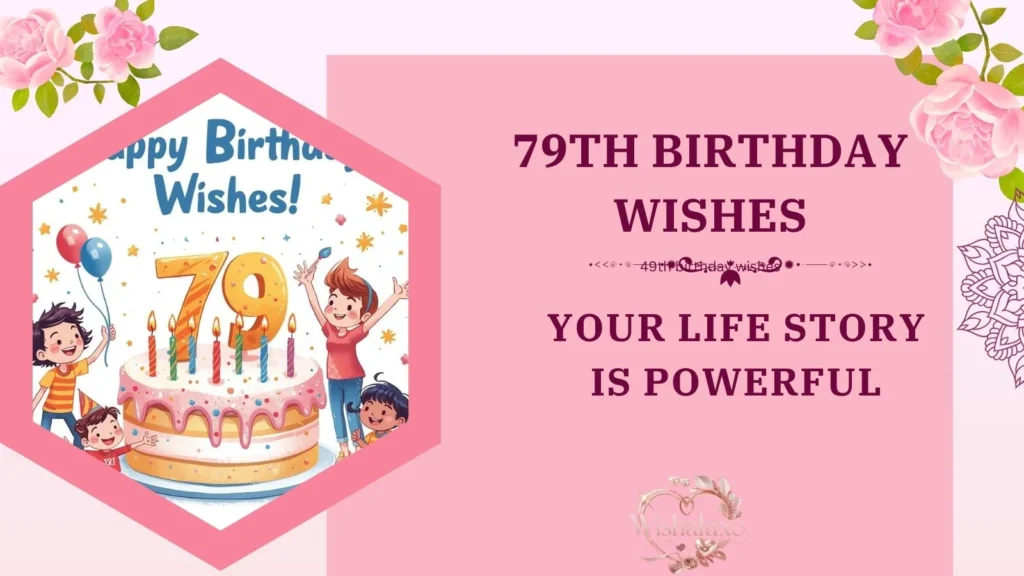 79th birthday wishes