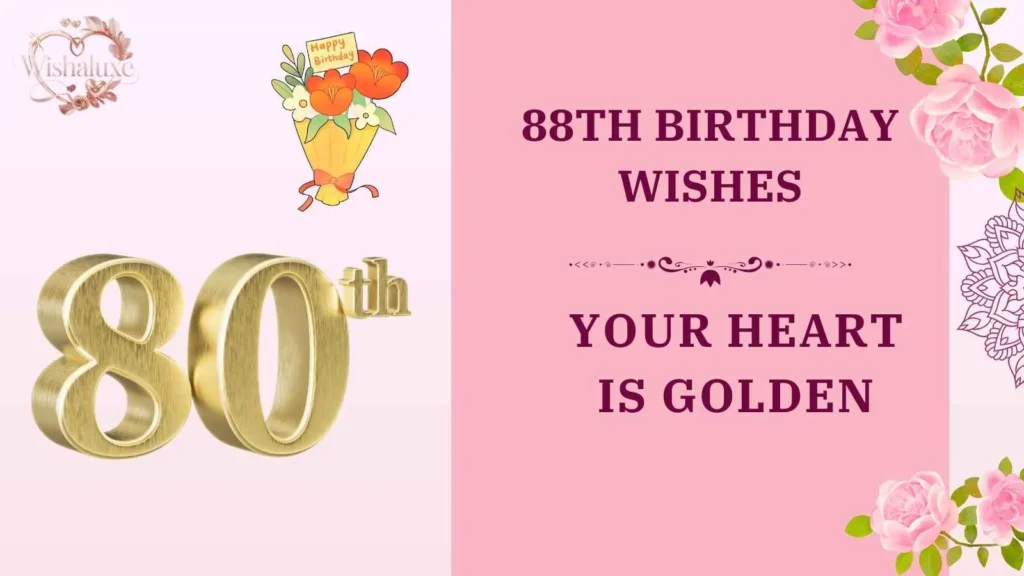 88th birthday wishes