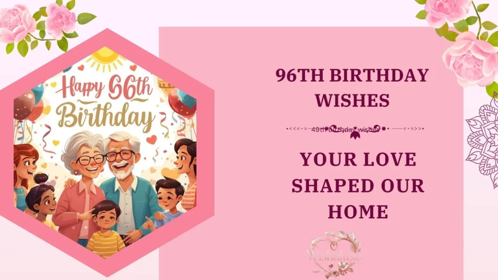96th birthday wishes