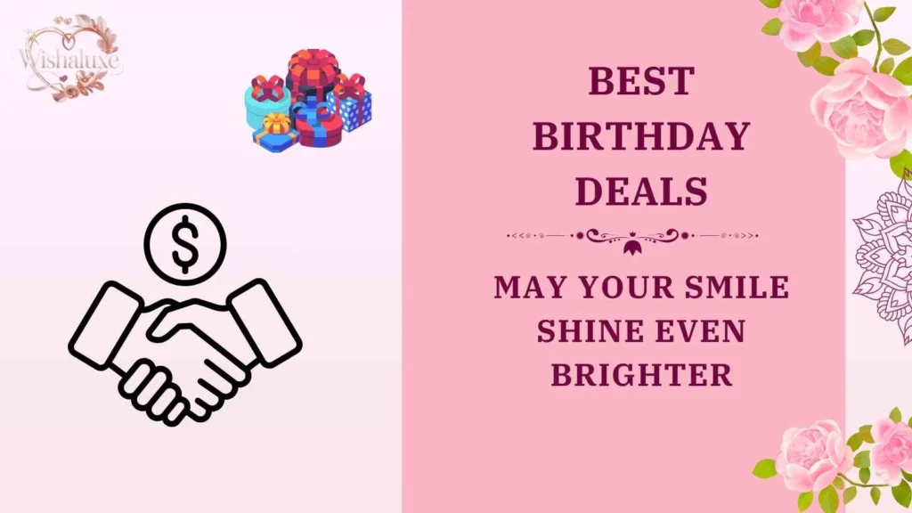 best birthday deals