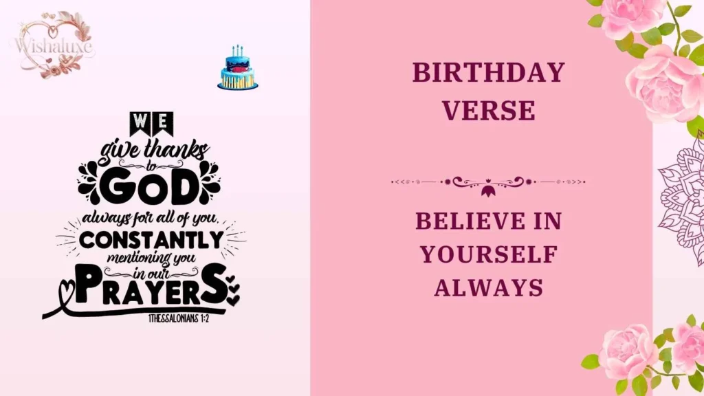 Best birthday verse