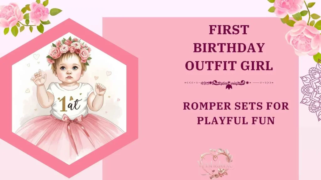 First Birthday Outfit Girl