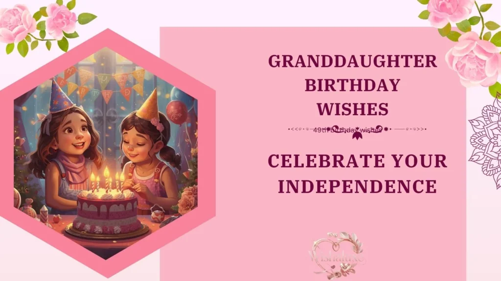 granddaughter birthday wishes