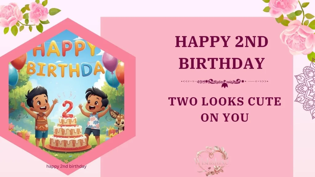 happy 2nd birthday