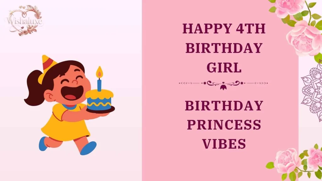 happy 4th birthday girl