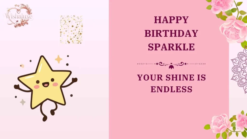 happy birthday sparkle