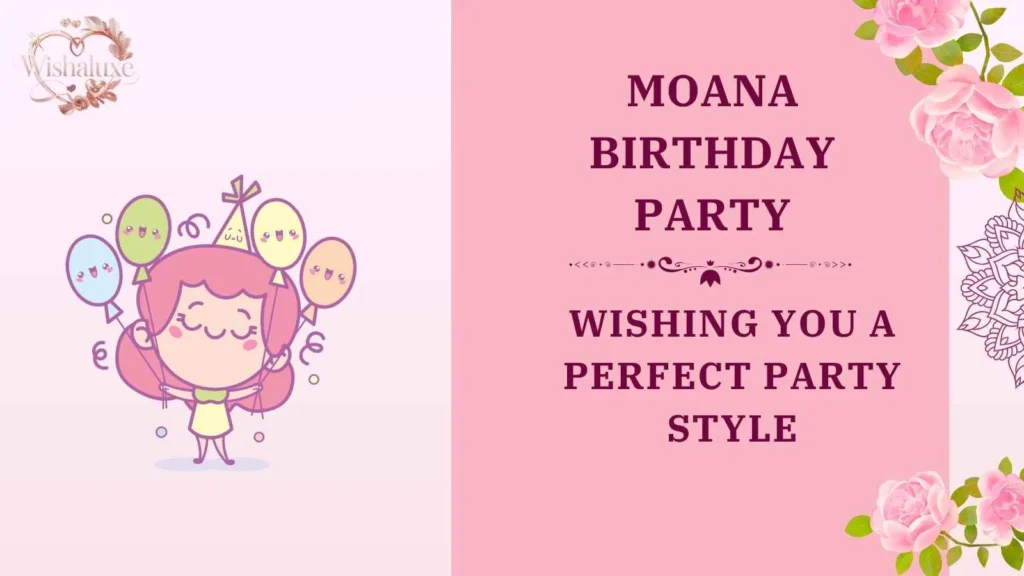 moana birthday party