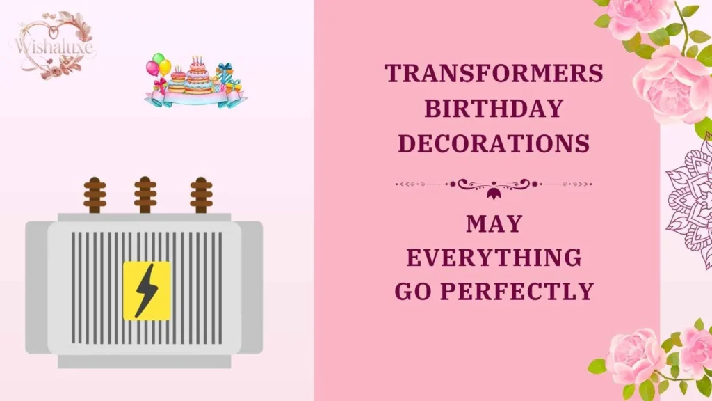 transformers birthday decorations