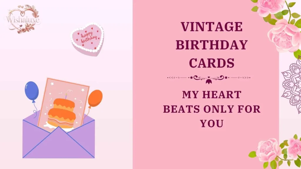 vintage birthday cards
