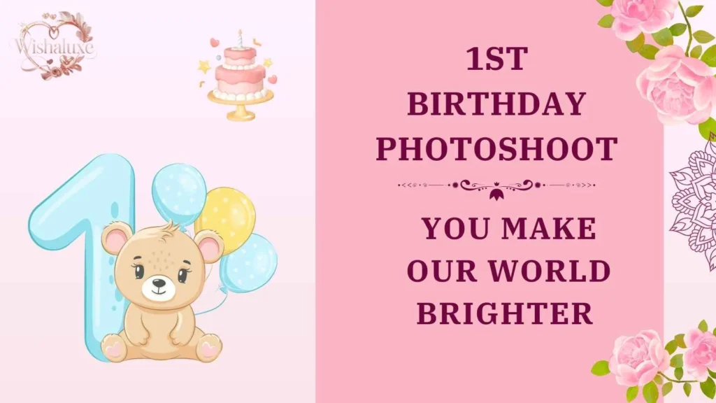 1st birthday photoshoot