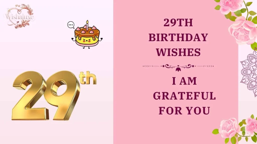 Best 29th birthday wishes