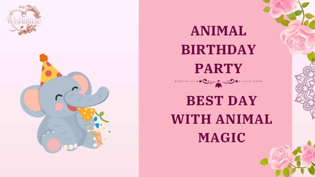 animal birthday party