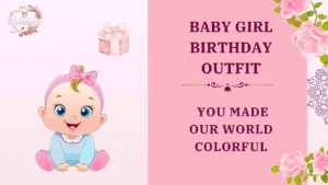 baby girl birthday outfit