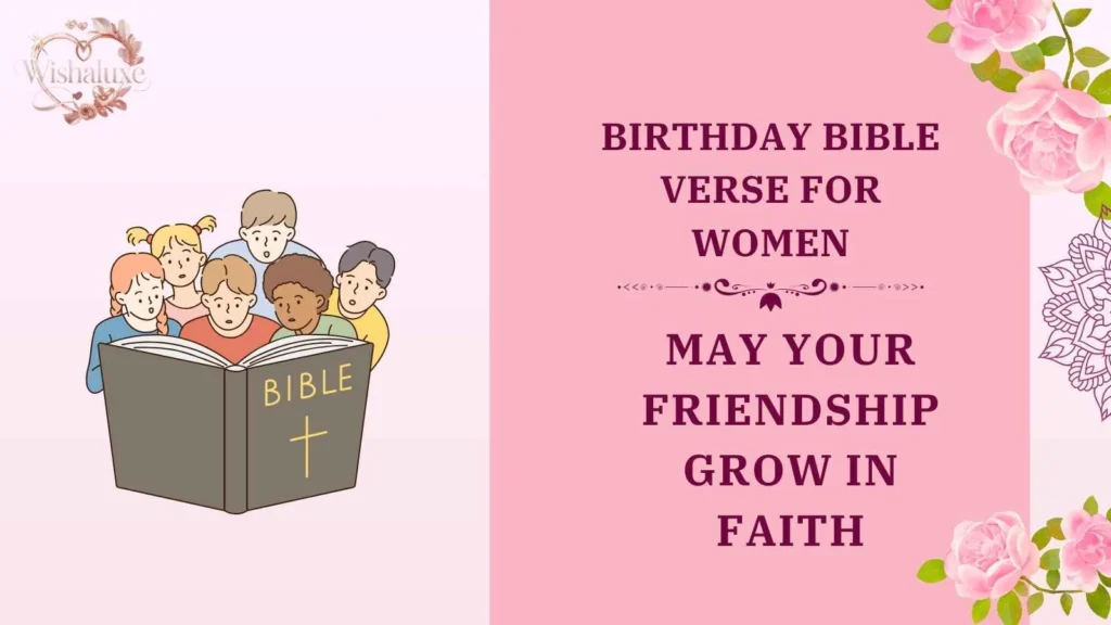 birthday bible verse for women