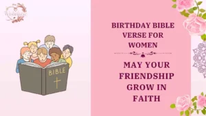 birthday bible verse for women