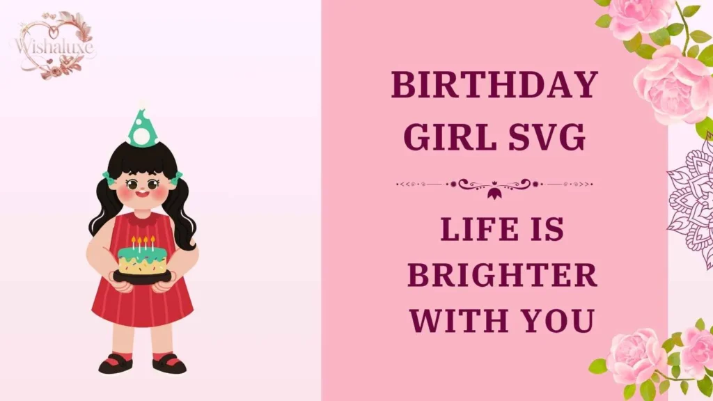 birthday girl svg