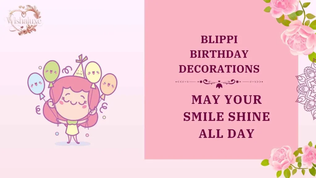 blippi birthday decorations