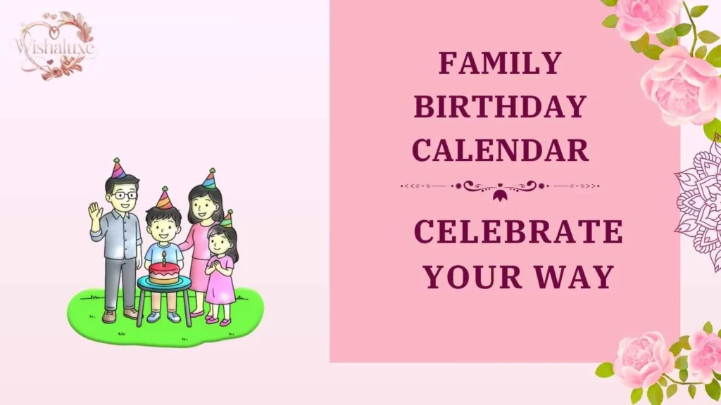 family birthday calendar