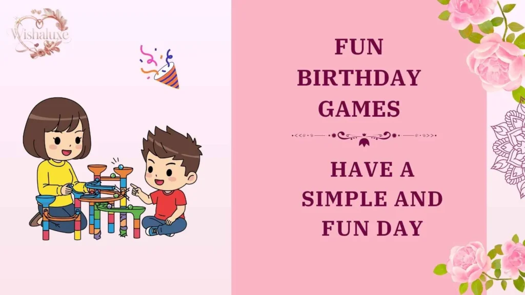 fun birthday games