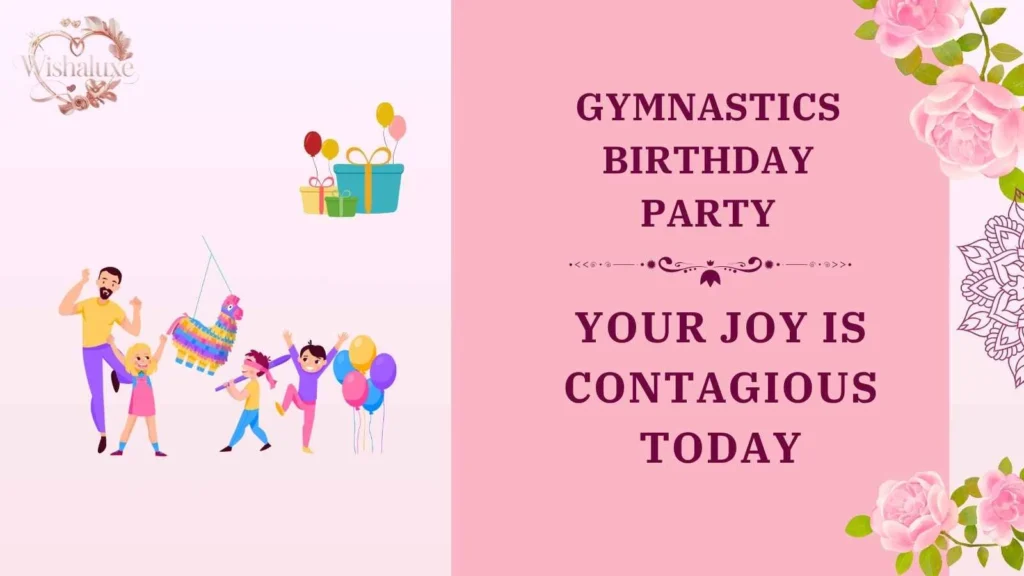 gymnastics birthday party