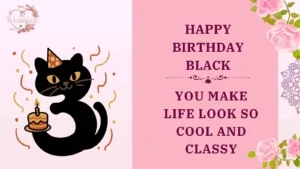 happy birthday black