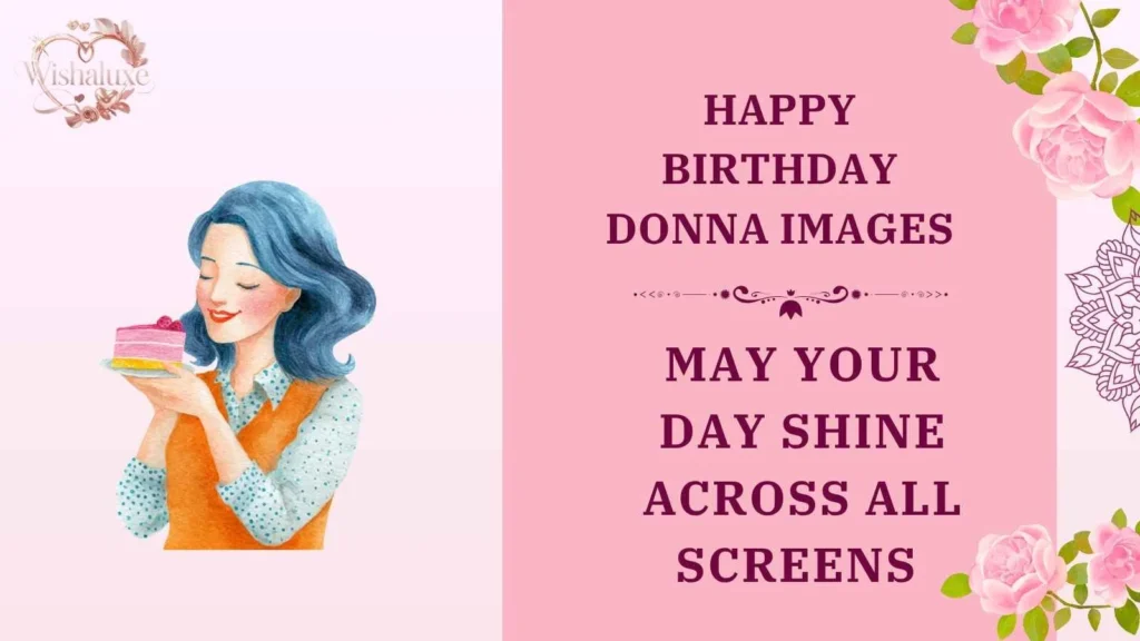 happy birthday donna images