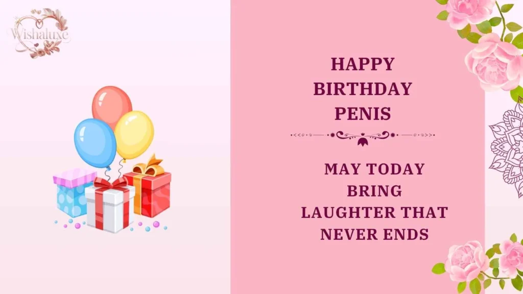 happy birthday penis