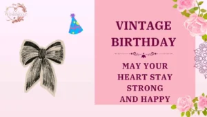 vintage birthday