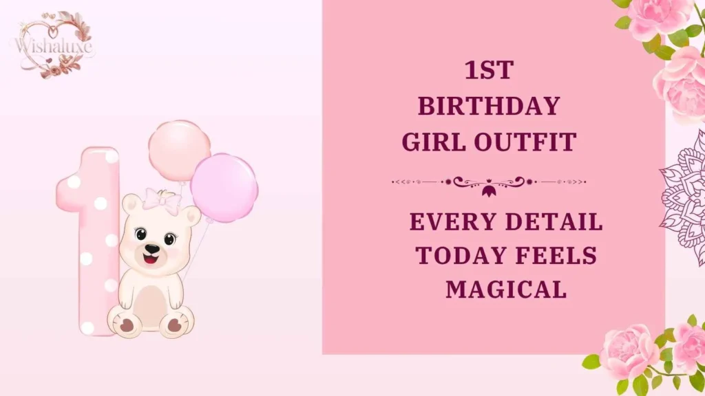 1st birthday girl outfit