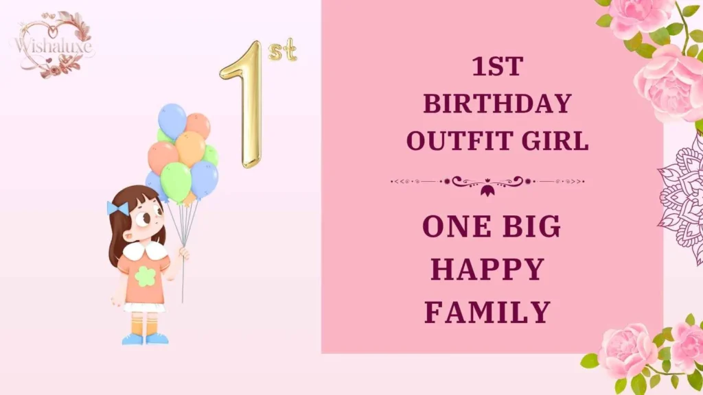 1st birthday outfit girl