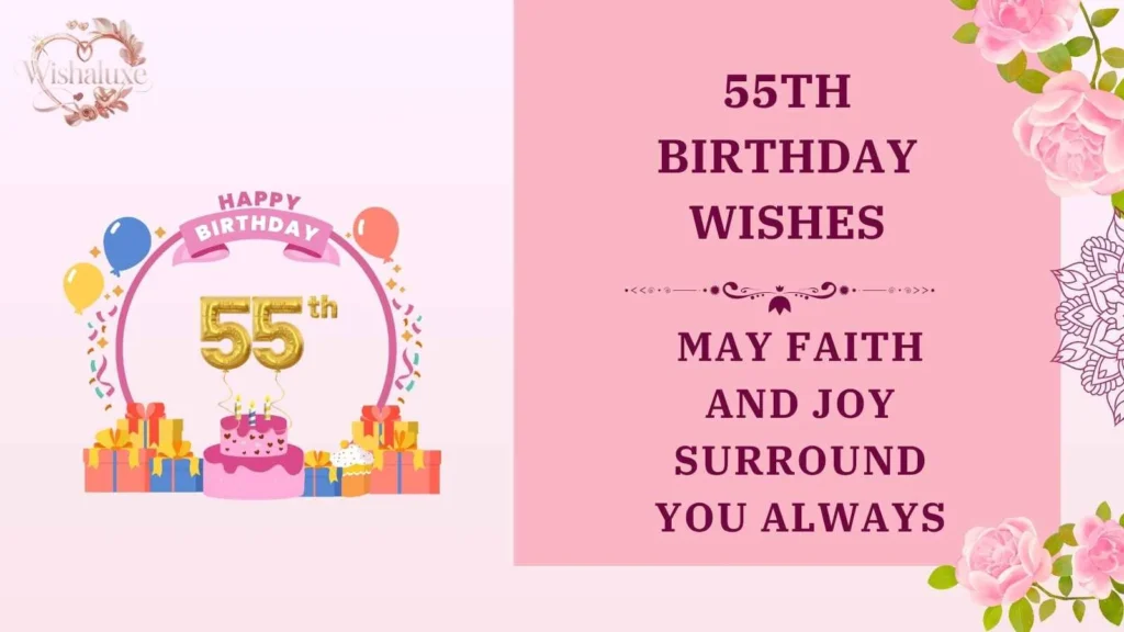 55th birthday wishes