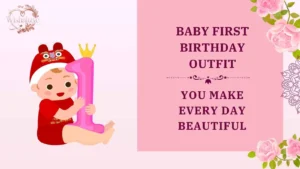 baby first birthday outfit