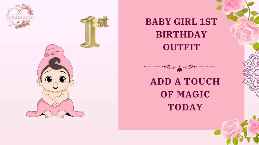 baby girl 1st birthday outfit