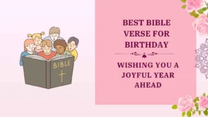 best bible verse for birthday