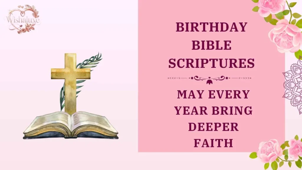 birthday bible scriptures