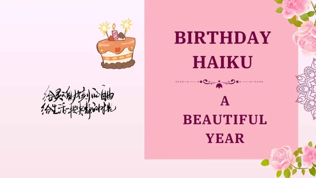 birthday haiku