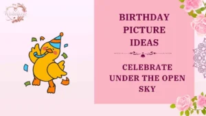 birthday picture ideas