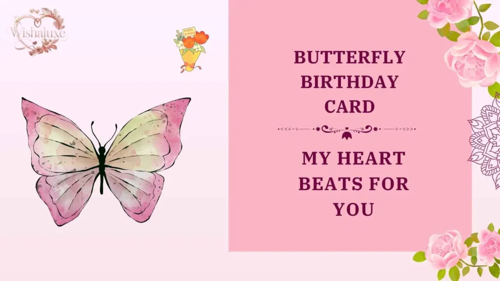 butterfly birthday card