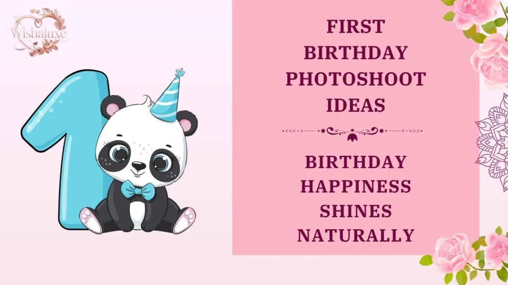 first birthday photoshoot ideas