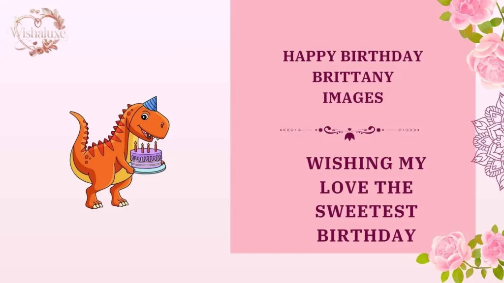 happy birthday brittany images