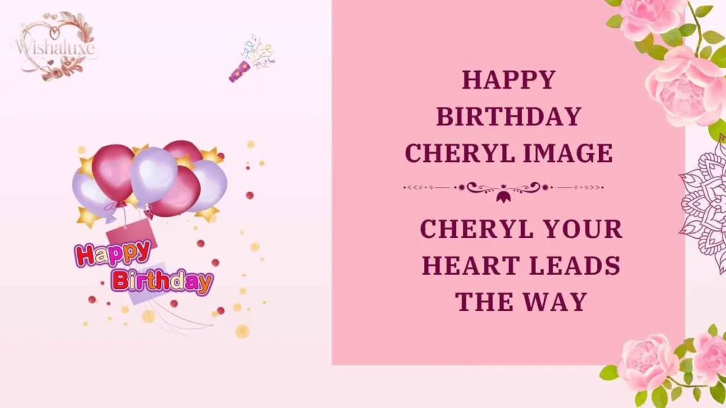 happy birthday cheryl image