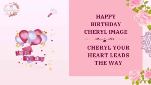 happy birthday cheryl image
