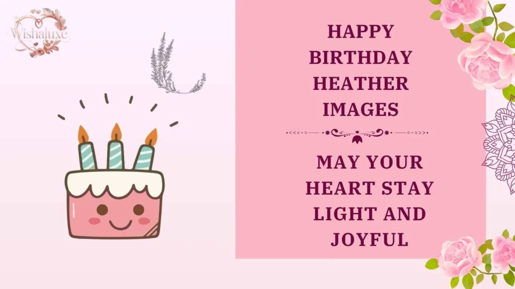 happy birthday heather images