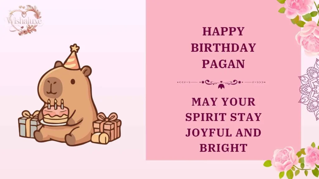 happy birthday pagan
